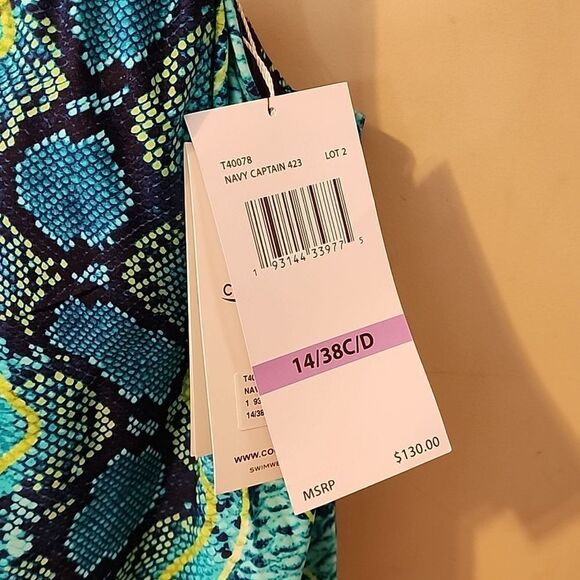 Beautiful Contours by Coco Reef size 14 NWT - Picture 4 of 5